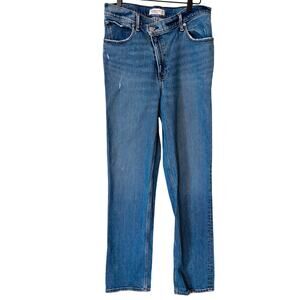 Abercrombie & Fitch Women's 90's Straight Ultra High Rise Jeans